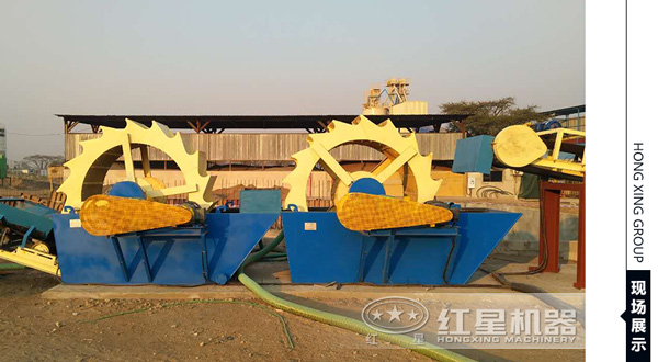 40-60方洗砂机现场 40-60方洗砂机现场